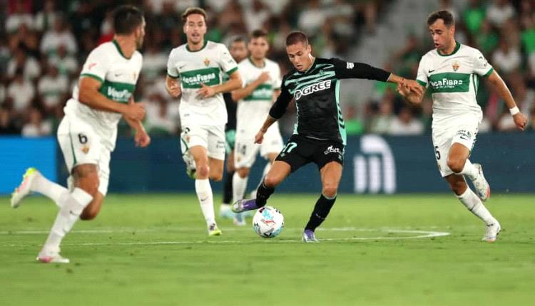 إلتشي يُفاجئ ريال بيتيس بتعادل قاتل ويُفسد انطلاقته في الدوري الإسباني