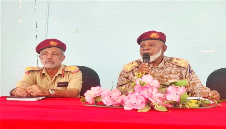 "التوجيه المعنوي بالمنطقة العسكرية الثانية: الاستعداد القتالي صمام أمان حضرموت وحماية الملكية العامة"
