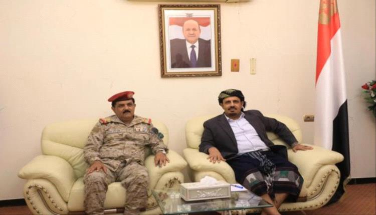 بن ماضي والداعري يبحثان تعزيز الأمن والاستجابة للطوارئ في حضرموت