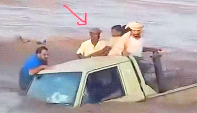 انتشال جثة مواطن جرفته سيول الحسوة في البريقة