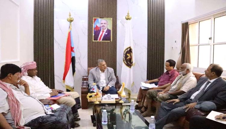 التوجيه والرقابة الرئاسي يطلع على أداء إدارات انتقالي المهرة ويعزز دورها الشبابي والسياسي