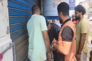 إغلاق محلات مخالفة وضبط الأسعار في حملة رقابية بالمنصورة