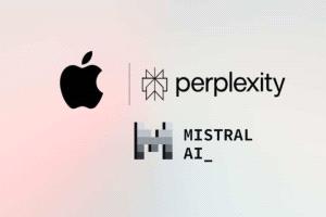 تقرير.. آبل درست الاستحواذ على شركتي الذكاء الاصطناعي Mistral Al و Perplexity