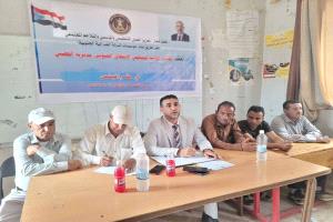 انتقالي الحصين يستعرض إنجازات نصف عام ويقر توصيات لتعزيز العمل المؤسسي والخدمي