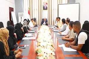 وزارة العدل تستعرض استكمال تطبيق النظام الإحصائي القضائي في عدن