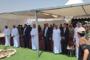 الزُبيدي يدشّن محطة شمسية بقدرة 53 ميجاوات في شبوة بدعم إماراتي