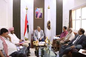 التوجيه والرقابة الرئاسي يطلع على أداء إدارات انتقالي المهرة ويعزز دورها الشبابي والسياسي