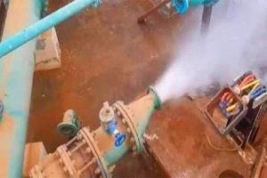 لحج تبدأ الضخ التجريبي لشبكة مياه الحوطة الجديدة بتمويل دولي 