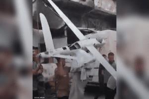سقوط طائرة استطلاع إسرائيلية في غزة
