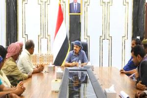 بن ماضي يشيد بدور قبائل سيبان ويؤكد دعم الإصلاحات الاقتصادية والخدمية في حضرموت