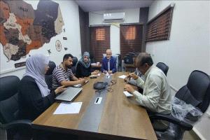 الوكيل الشبحي يطّلع على أنشطة اليونيسف ويشيد بأعمالهم وتدخلاتهم في بلادنا
