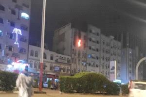 حريق يلتهم شقة في خط دارسعد الكراع