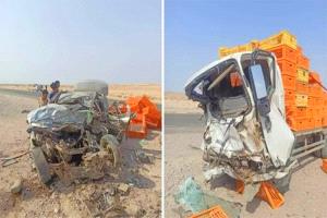 حادث مروع في لحج يحصد نائب رئيس جامعة و6 مرافقين
