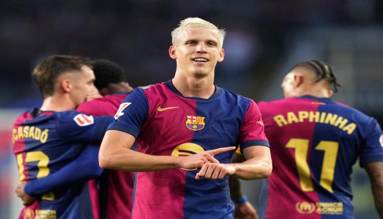 عاجل احتفل وسقط مشهد صادم بعد هدف أولمو أمام أتلتيكو مدريد