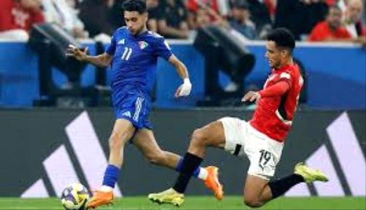 مصر تتعادل مع الكويت في كأس العرب بهدف لكل فريق