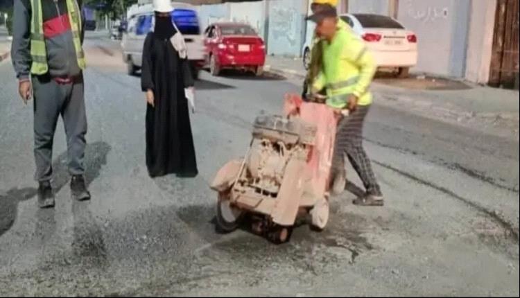 بدء صيانة خط المطار في عدن لتعزيز السلامة وتحسين حركة السير