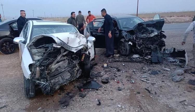 خمس وفيات بحوادث مرورية بين نينوى وبابل