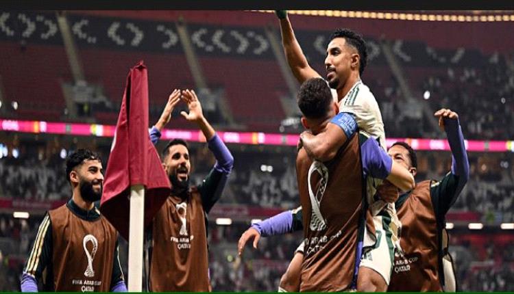  كأس العرب السعودية تهزم جزرالقمر وتبلغ دور الثمانية