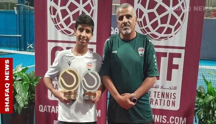حسن علي يتألق آسيوياً: ذهبية الزوجي وفضية الفردي للتنس العراقي
