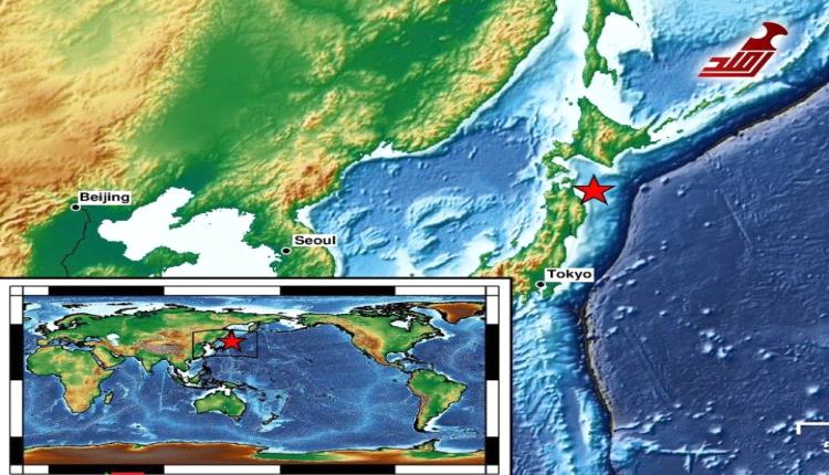 هزة أرضية كبيرة بقوة 8 ريختر على بعد 7815 كم شمال شرق #مسقط