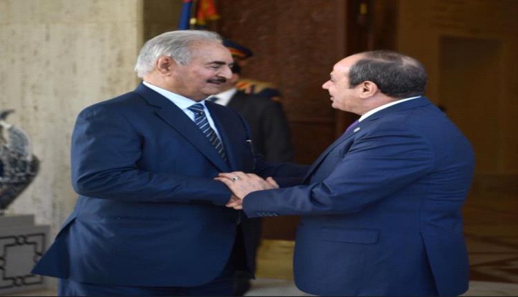 السيسي يستقبل المشير حفتر ويؤكد دعم مصر الكامل لاستقرار وسيادة ليبيا