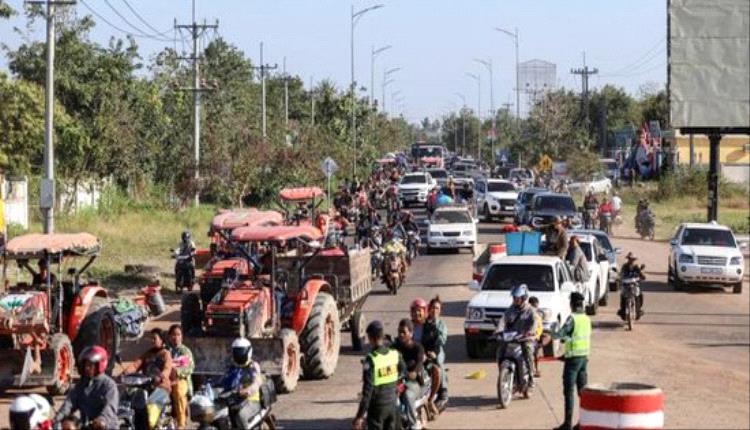 موجة نزوح غير مسبوقة بين تايلاند وكمبوديا بسبب تجدد الاشتباكات