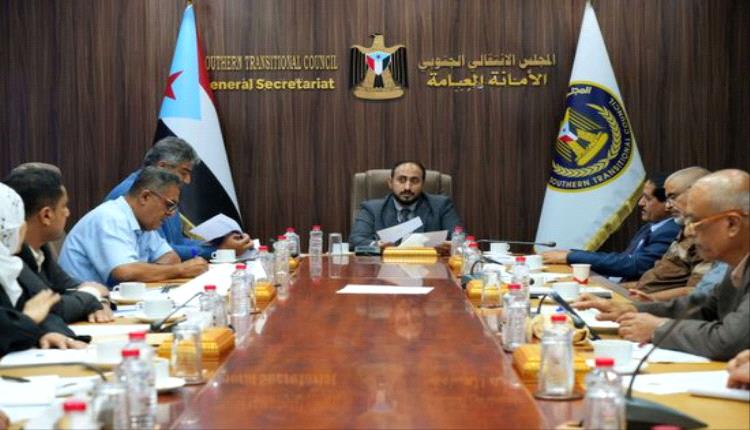 أمانة الانتقالي تناقش تعزيز الإعلام الجنوبي ومواجهة الإشاعات