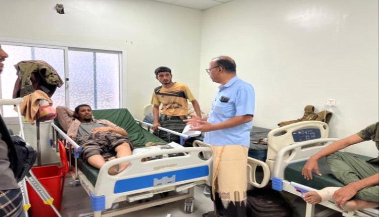 
وفد الانتقالي الجنوبي يزور جرحى القوات في وادي حضرموت ويؤكد دعمهم الكامل