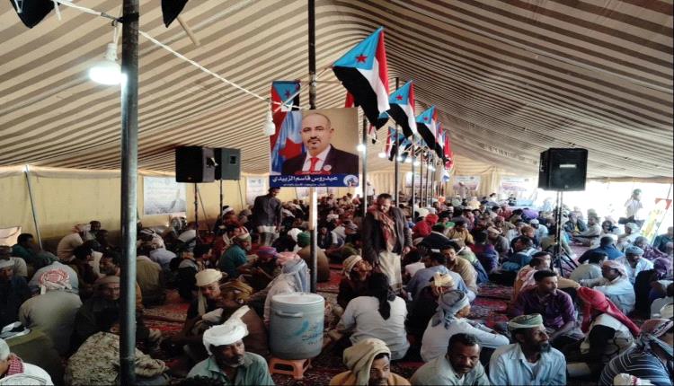 سيئون: استمرار مخيم الاعتصام المفتوح وسط توافد جماهيري واسع