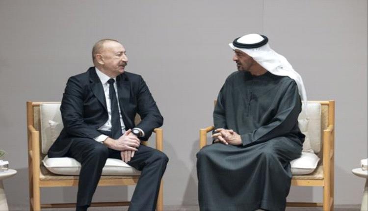 محمد بن زايد وإلهام علييف يبحثان تعزيز الشراكة الاستراتيجية بين الإمارات وأذربيجان