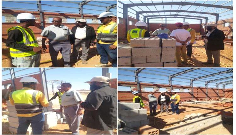 صحة المهرة تتابع تنفيذ مشروع مستودعات التحصين الصحي