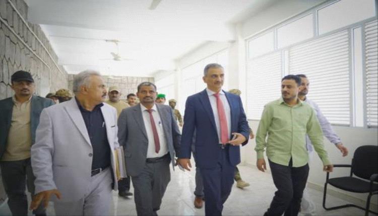 لملس يتفقد تأهيل مكتب التعليم الفني بعدن لتعزيز فرص الشباب