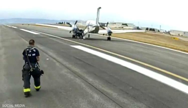 سابقة بعالم الطيران.. طائرة تقرر الهبوط بنفسها بعد ظرف طارئ