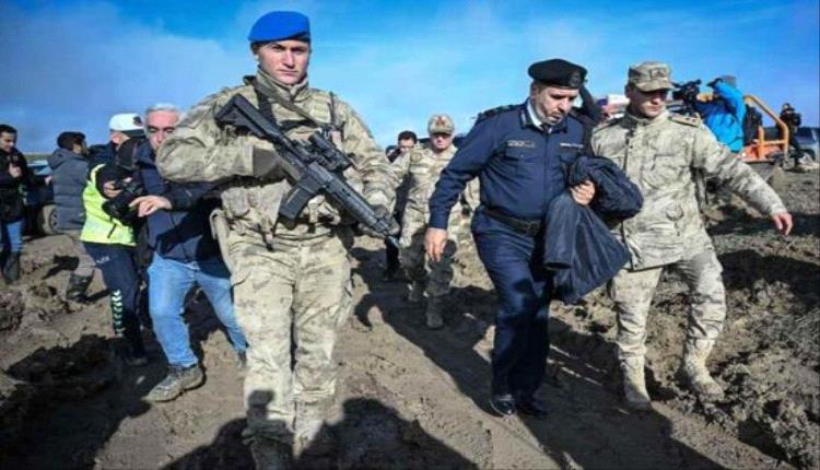 وفد ليبي يعاين حطام طائرة رئيس الأركان قرب أنقرة