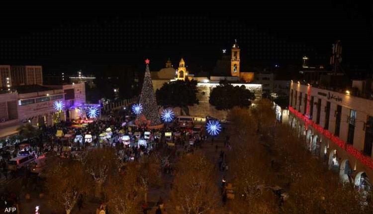 احتفالات عيد الميلاد تعود إلى بيت لحم بعد عامين من التوقف