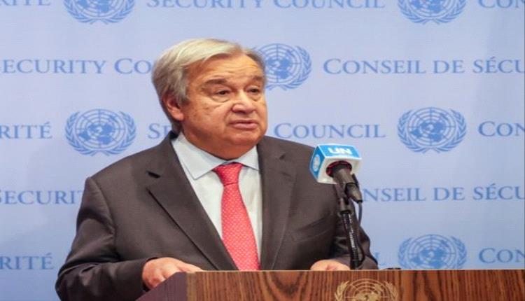 غوتيريش: استهداف دور العبادة جريمة لا تُغتفر