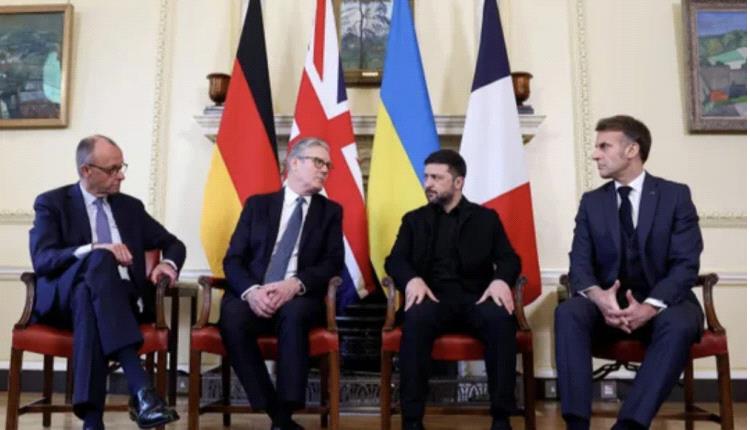 زيلينسكي يخطط لإجراء محادثات مع قادة أوروبيي
