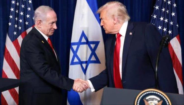 ترامب لحماس من أمام نتنياهو: وقتكم ينفد لتسليم السلاح