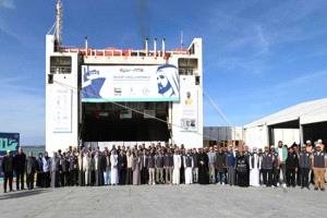 الفارس الشهم 3» ترسو بالعريش.. سفينة محمد بن راشد تحمل أكثر من 7300 طن إغاثة لغزة