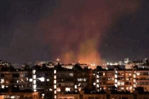 قذائف مجهولة المصدر تسقط في محيط مطار المزة بدمشق