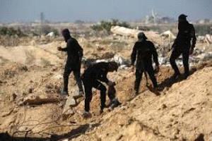 مقتل 40 مسلحاً من حماس في أنفاق رفح وسط محاولات للتهدئة
