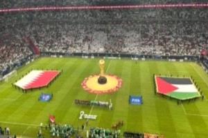 التعادل السلبي يحسم الشوط الأول بين قطر وفلسطين في كأس العرب