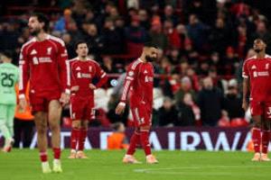 صلاح خارج التشكيلة الأساسية أمام برايتون بعد تصريحات نارية ضد المدرب