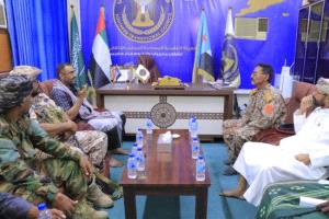 انتقالي وادي حضرموت يركز على تأمين المنشآت الحيوية وتعزيز الأمن العسكري