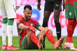الإصابات تضرب دفاع المغرب وتقلق الركراكي