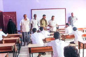 مدير عام بروم ميفع يدشّن اختبارات الفصل الدراسي الأول