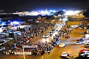 جماهير الجنوب تزحف إلى معاشيق.. لحظة تاريخية باتجاه إعلان دولة الجنوب العربي