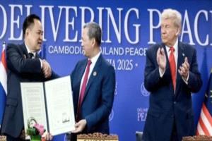 ترامب: فخور بالمساعدة في التوصل لاتفاق بين كمبوديا وتايلاند

