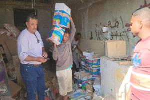 ضبط 4 أطنان من السلع الفاسدة في المنصورة