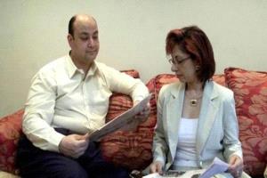 انفصال لميس الحديدي وعمرو أديب بعد زواج استمر أكثر من 25 عامًا